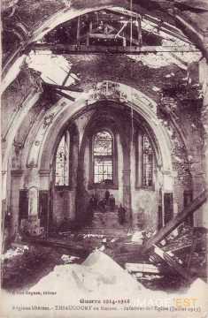 Eglise en ruines (Thiaucourt)